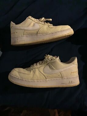Nike Men’s Air Force 1 Low Cream/White Sneakers